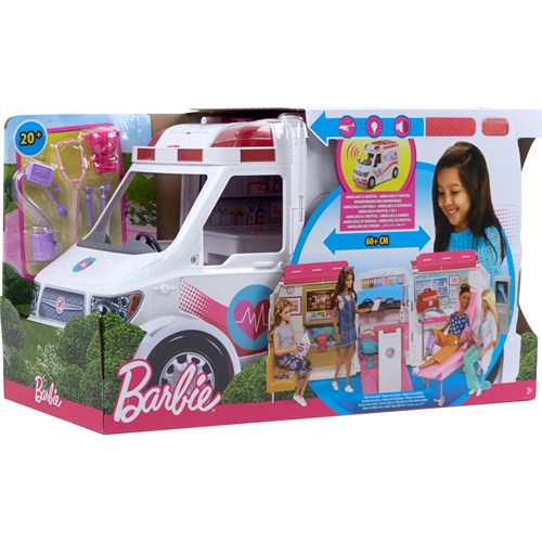 Barbie Ambulansı FRM19-Oyuncak Bebekler