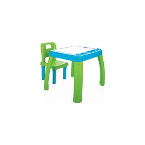 Çalışma Masası Mavi Yeşil 03-402-Park Bahçe Oyuncakları