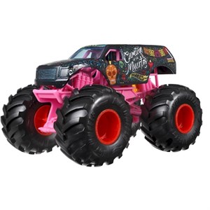 Hot Wheels Monster Trucks Camion De Los Muertos, 1:24 Boyut die cast