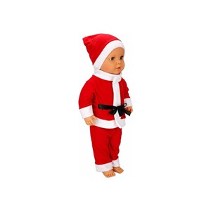 Kırmızı Noella Yılbaşı Bebeği 60 cm-Oyuncak Bebekler