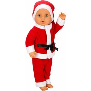 Kırmızı Noella Yılbaşı Bebeği 60 cm-Oyuncak Bebekler
