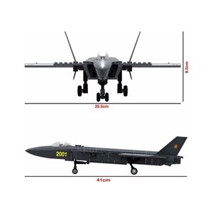 Wange LEGO 290 Parça J20 Firefang Stealth Fighter - Savaş Uçağı-Oyuncak Arabalar ve Kamyonlar