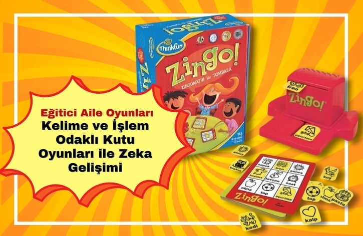 Kelime ve İşlem Odaklı Kutu Oyunları ile Zeka Gelişimi | Eğitici Aile Oyunları