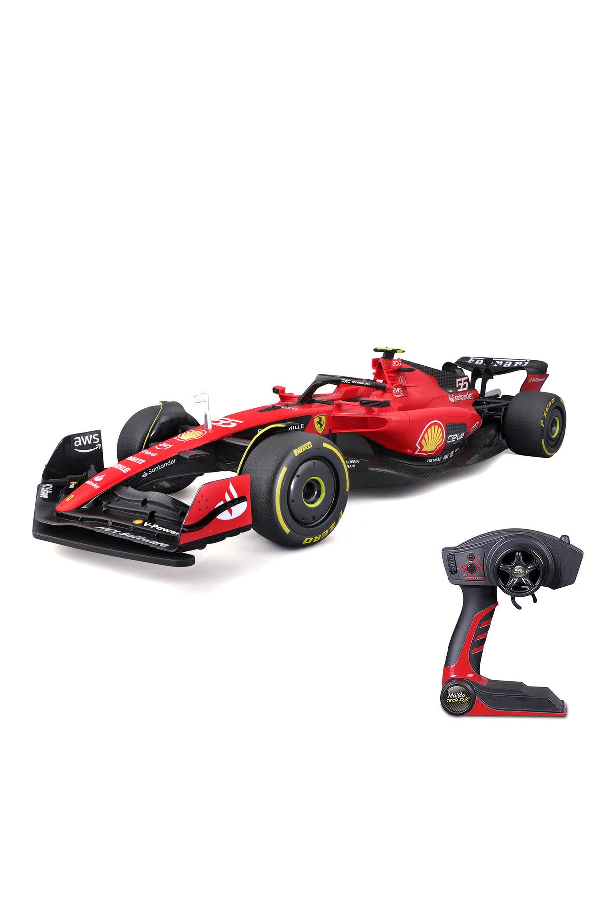 1:10 Ferrari SF-23 Formula Racing 2023 Kumandalı Araba 82771