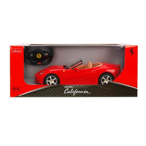 1:12 Ferrari California Uzaktan Kumandalı Işıklı Araba - Kırmızı