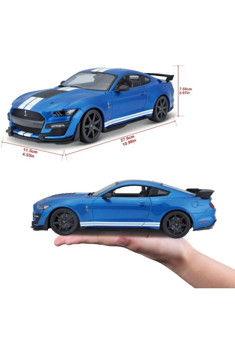 1/18 2020 FORD  SHELBY GT500 MAVİ