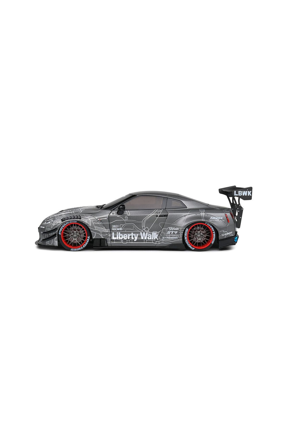 1:18 NİSSAN GT-R (R35) LİBERTY WALK