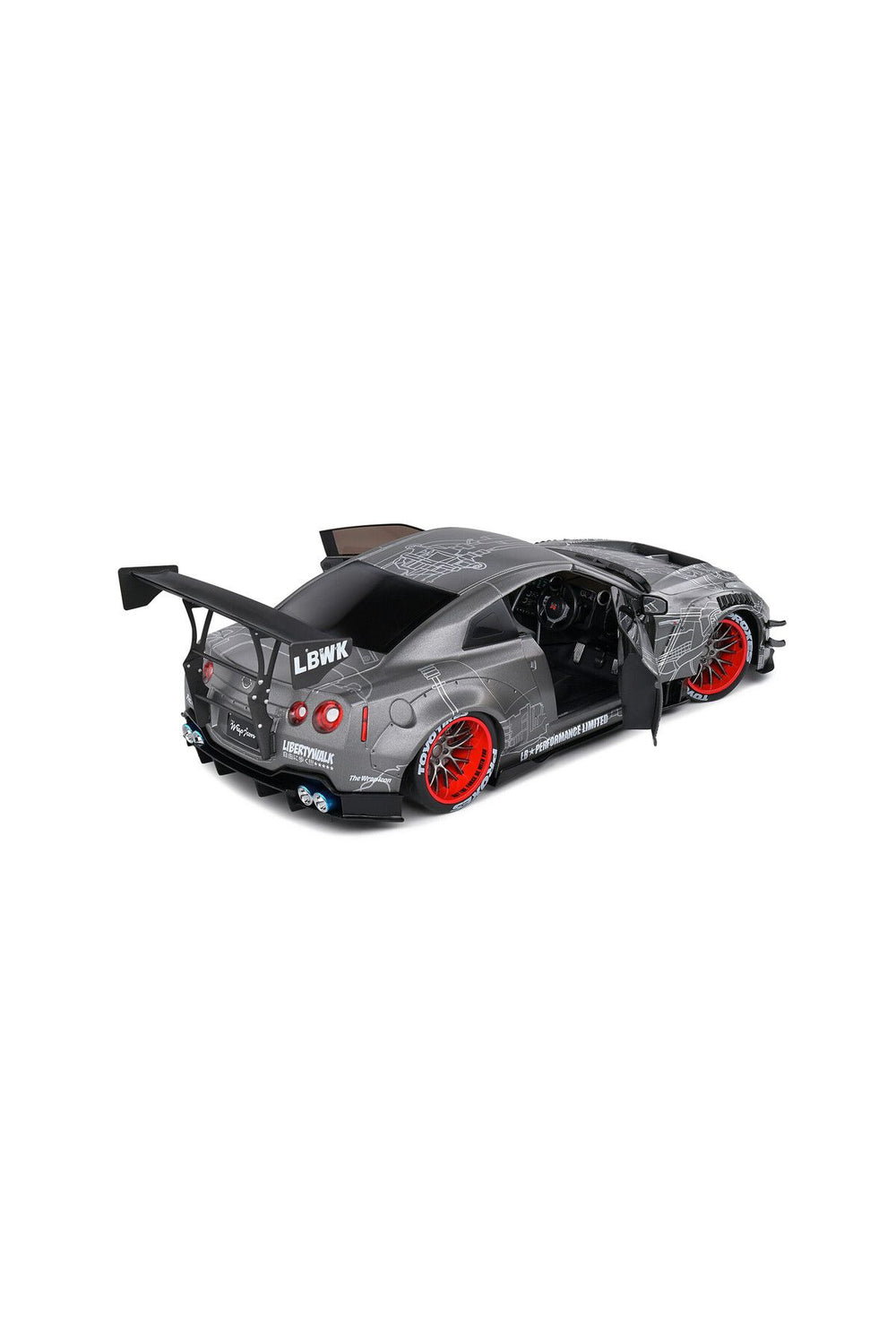 1:18 NİSSAN GT-R (R35) LİBERTY WALK