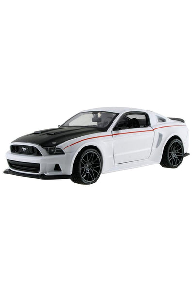 1/24 2014 Ford Mustang Street Racer Model Araba Beyaz