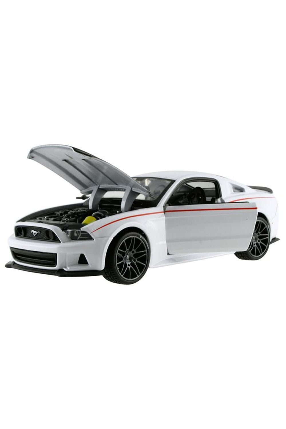 1/24 2014 Ford Mustang Street Racer Model Araba Beyaz