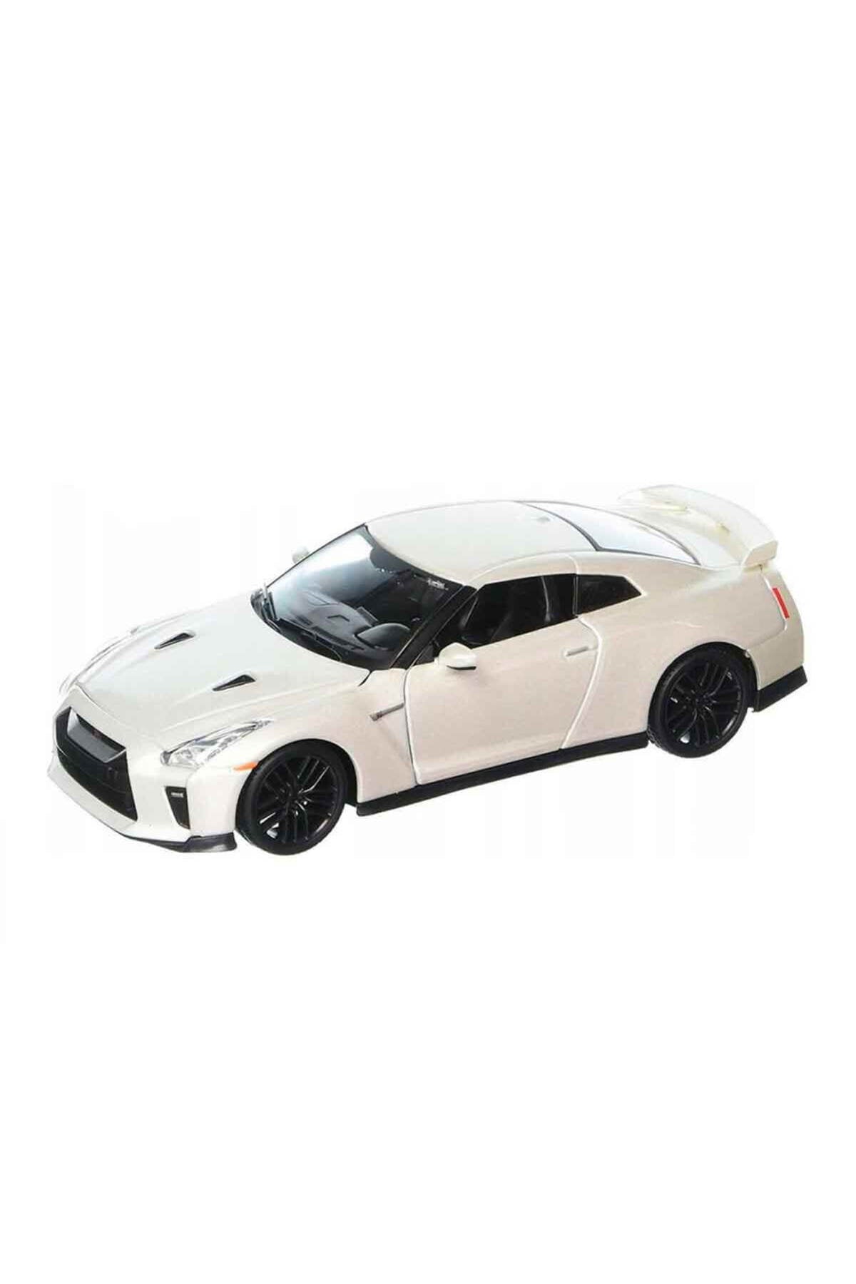 1:24 2017 Nissan GT R Model Araba - Beyaz
