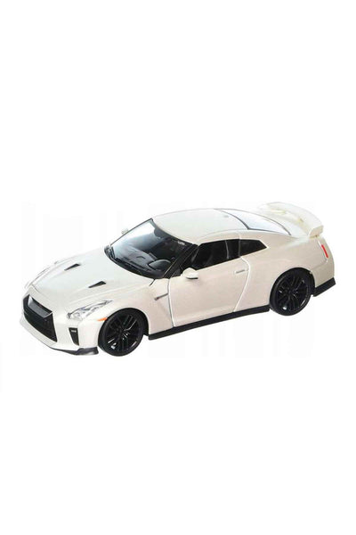 1:24 2017 Nissan GT R Model Araba - Beyaz