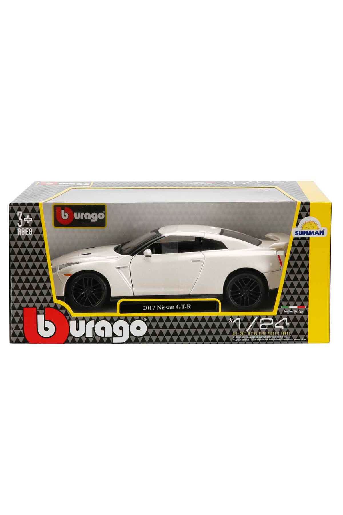 1:24 2017 Nissan GT R Model Araba - Beyaz