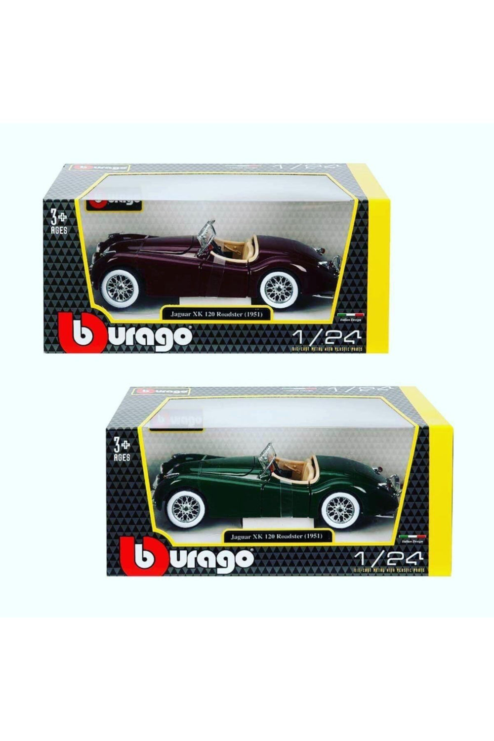 1:24 Burago Jaguar Xk 120 Roadster