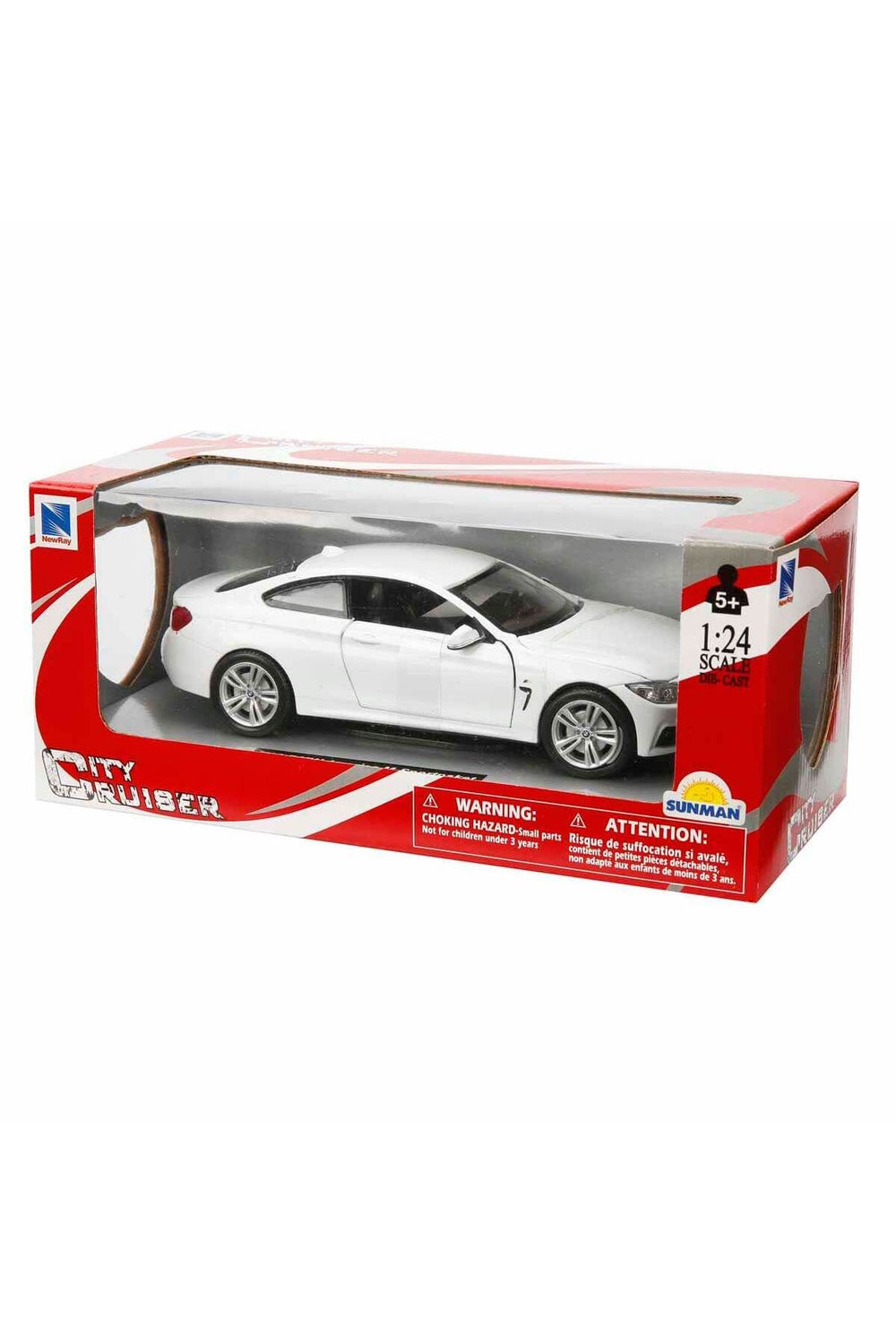 1:24 City Cruiser F32 BMW S4 Sportpaket Model Araba