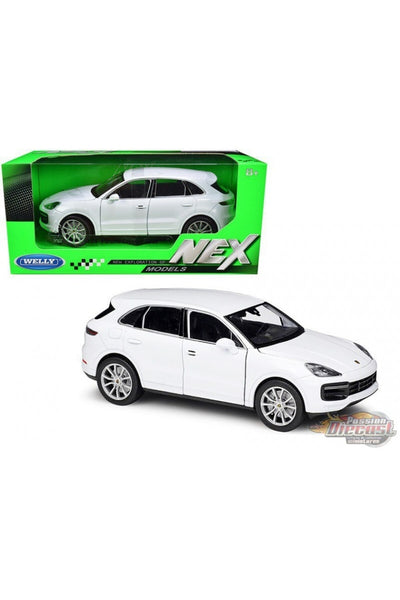 1:24 Ölçek Porsche Cayenne Turbo Beyaz