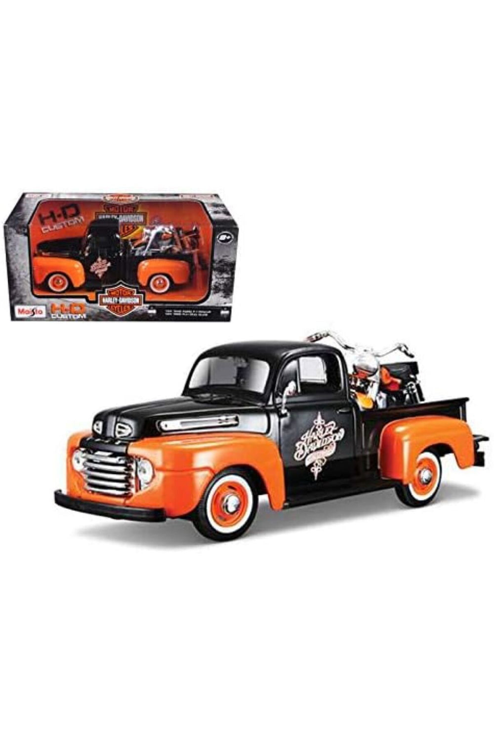 1:25 1948 Ford F-1 Pickup 1958 FLH Duo Glide