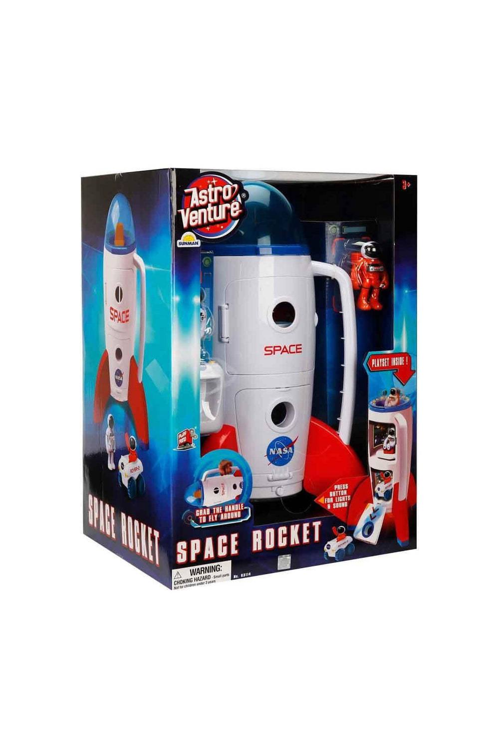106114 Astro Venture Sesli Ve Işıklı Uzay Roketi -Sunman