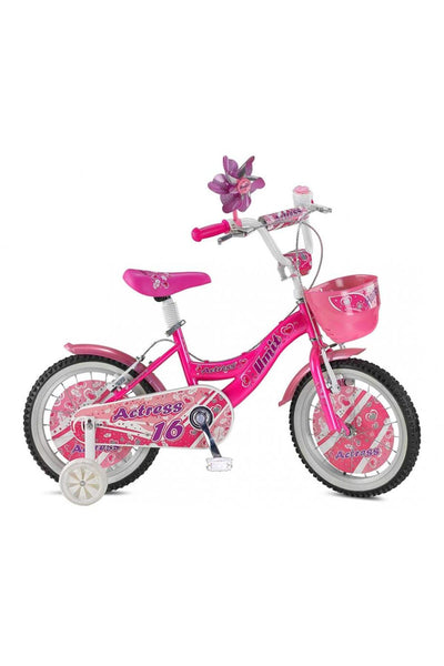 1664 Actress-bmx-sepet-v-kız Çocuk Bisikleti 16 Jant Pembe