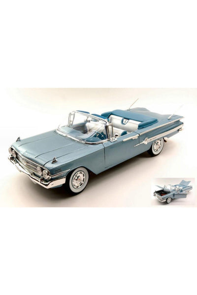 1960 Chevrolet Impala 1/18 Model Araba Mavi