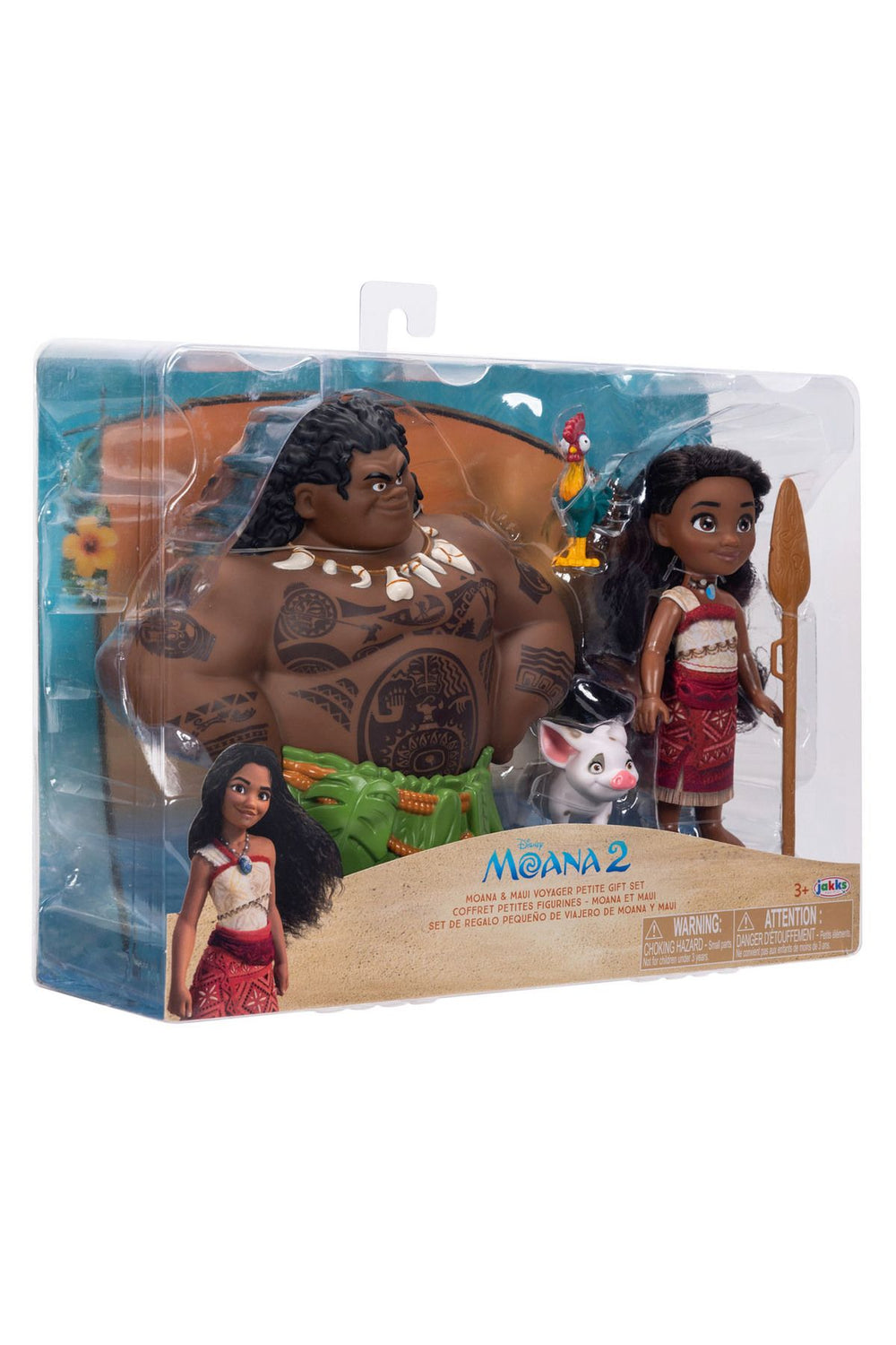 2 Moana Ve Maui Oyun Seti 15 Cm 237556