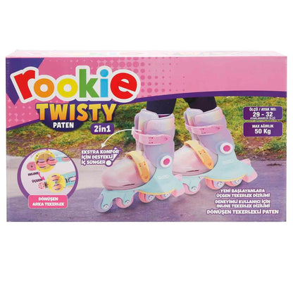 2in1 Gokidy Rookie Dönüşebilen 4 Tekerlekli Pembe Paten