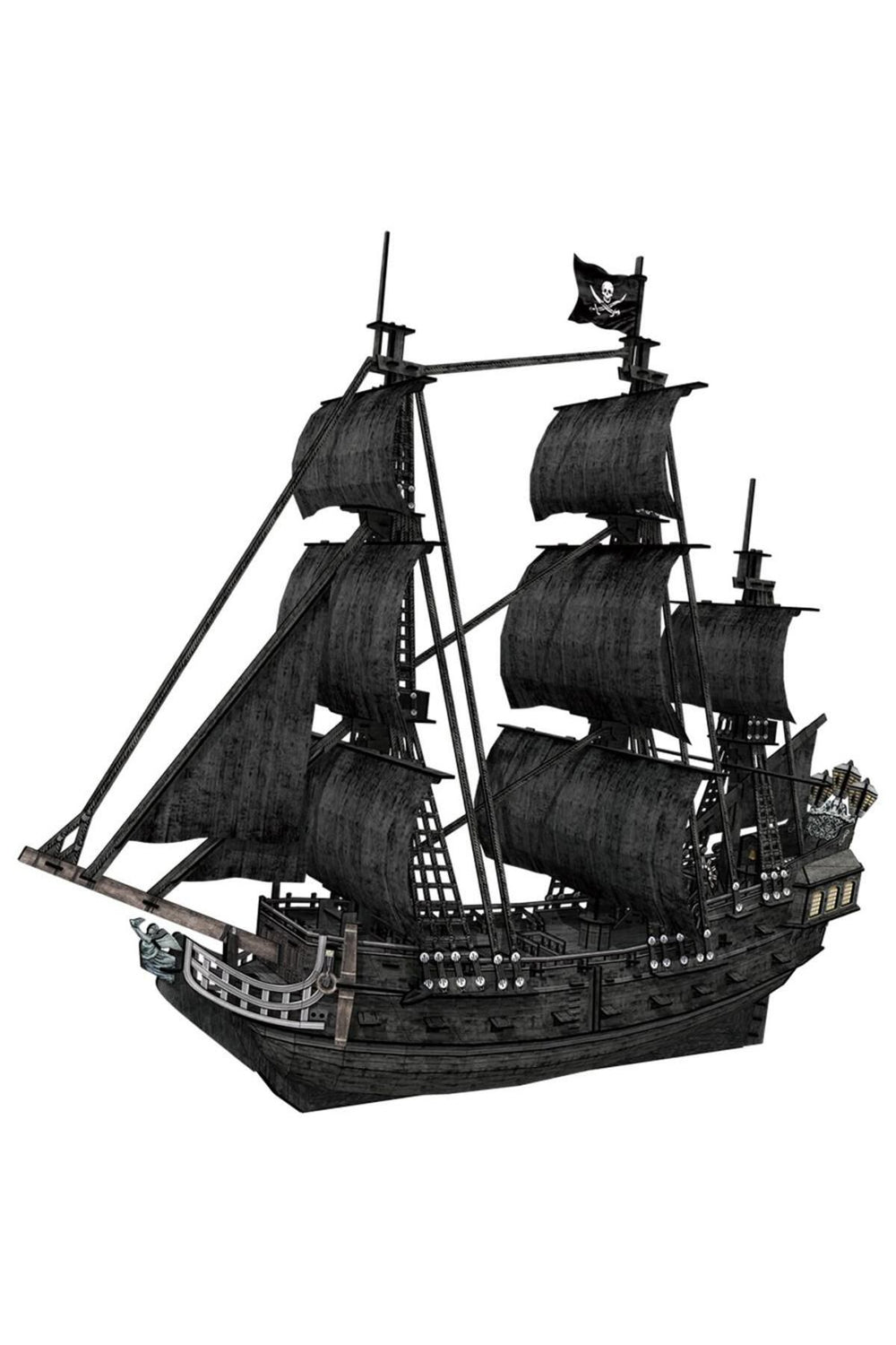 3d 308 Parça Puzzle The Queen Anne’s Revenge Gemi