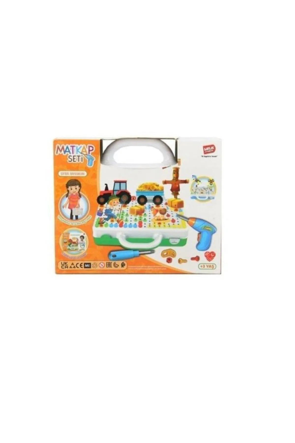 3d Stem Eğitici Matkap Seti Çiftlik Hayvanları.