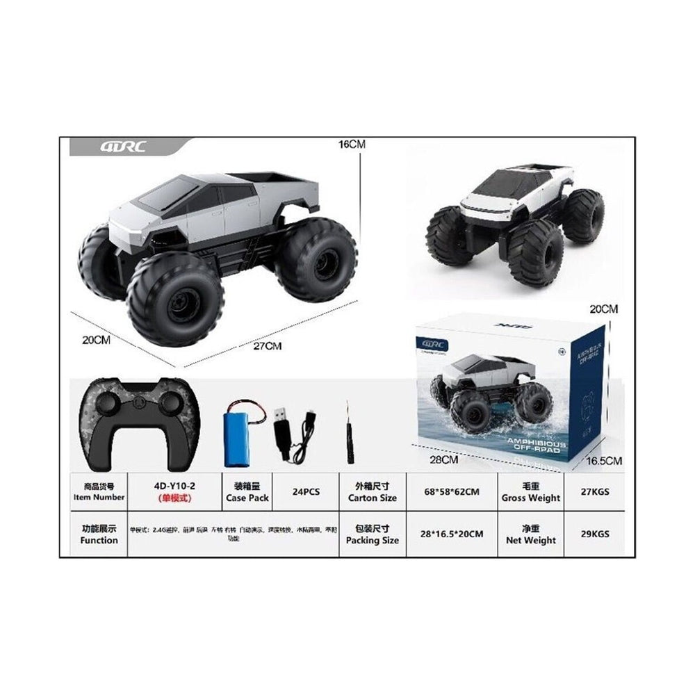 4D-Y17 Suda ve Karada Gidebilen 4x4 Dağ Aracı