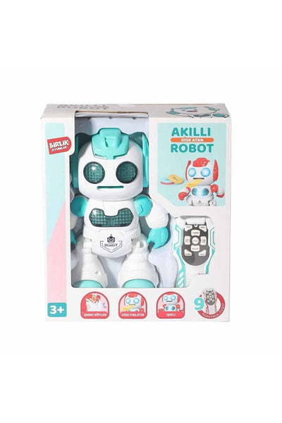 606-30 Kumandalı Programlanabilir Disk Atan Akıllı Robot -Birliktoys
