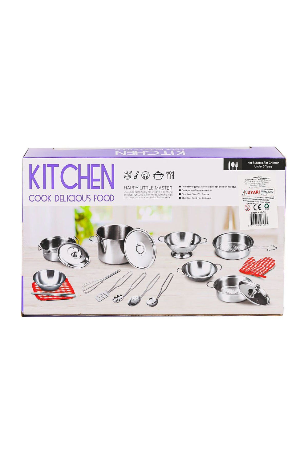 666-B8 Metal Çay Seti -Toysan Oyuncak