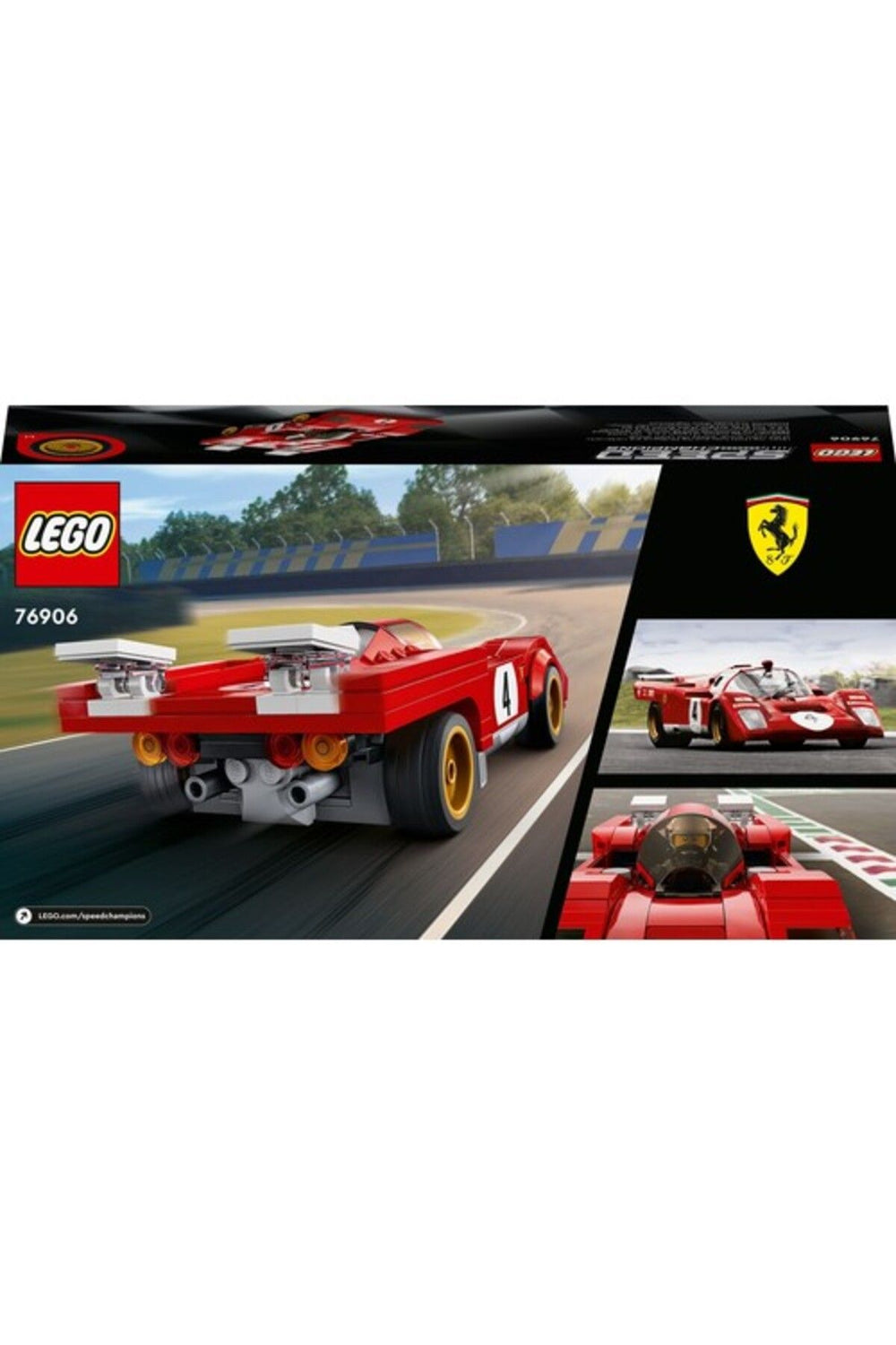 76906 Speed Champions - 1970 Ferrari 512m, 291 Parça 8 Yaş