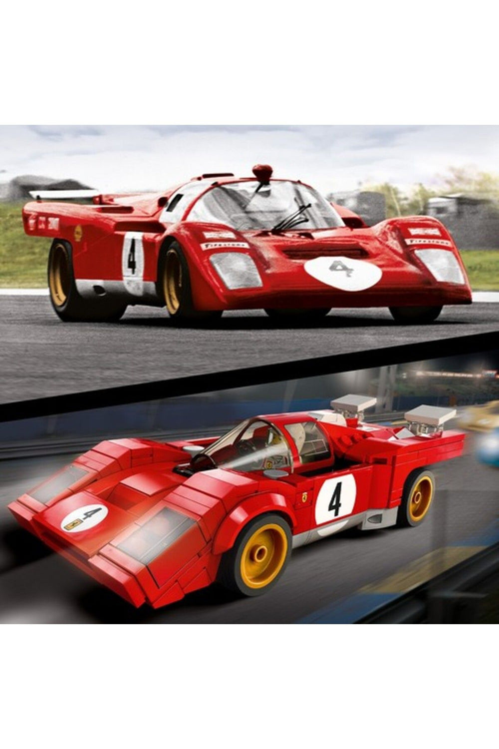 76906 Speed Champions - 1970 Ferrari 512m, 291 Parça 8 Yaş