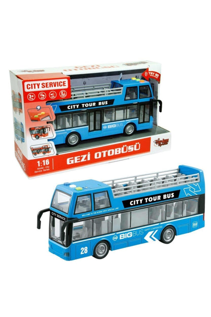 916b Vardem 1:16 Sürtmeli Işıklı Gezi Otobüsü