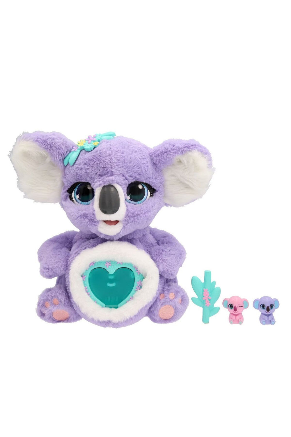Sesli ve Işıklı İnteraktif Peluş Anne Koala
