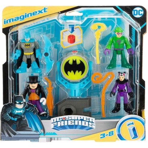 Imaginext Dc Super Friends Bat-Tech Bat-Signal Figür Seti HFD47