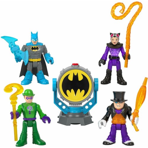 Imaginext Dc Super Friends Bat-Tech Bat-Signal Figür Seti HFD47