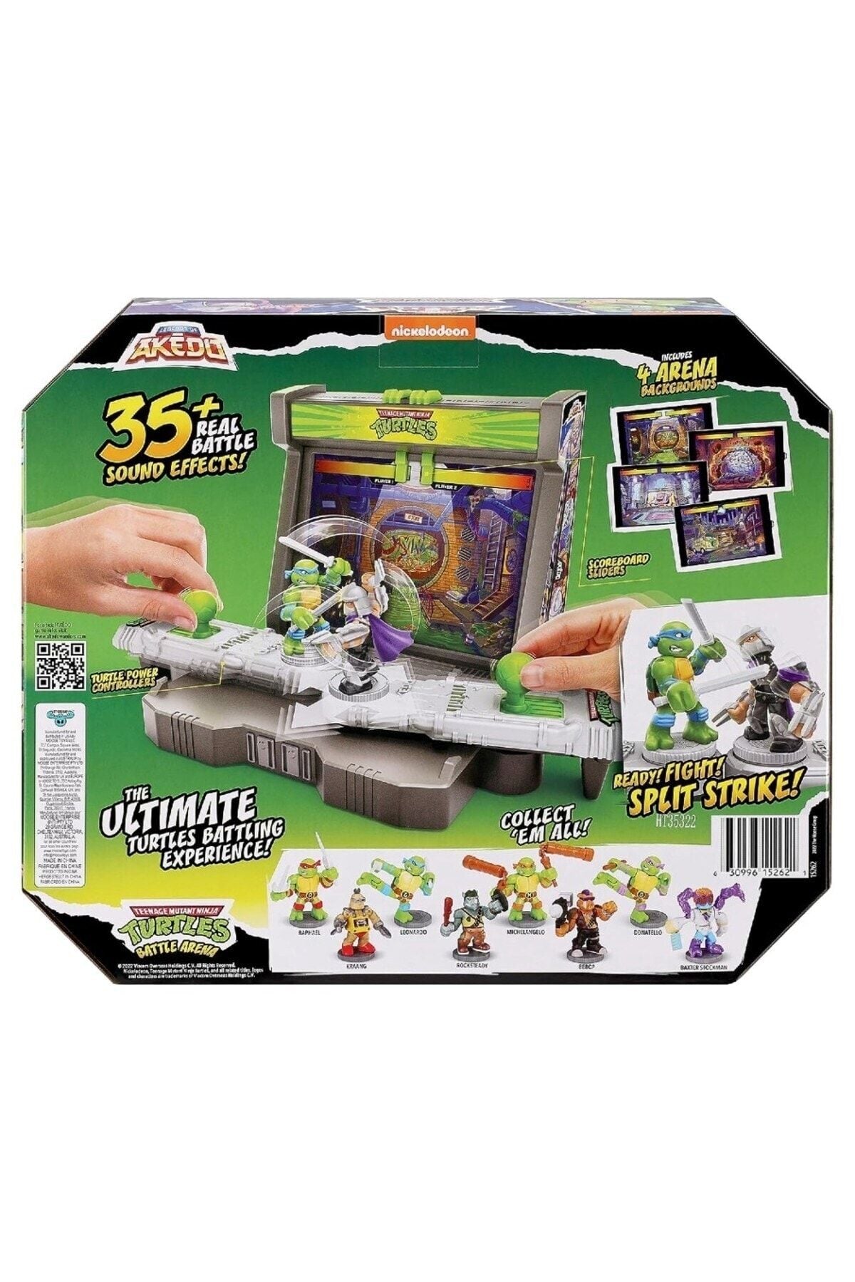 Akedo Tmnt S1 Ninja Kaplumbağalar Arena Oyun Seti