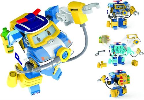 Aksesuarlı Transformers Poli Action Figür Dalgıç 83310