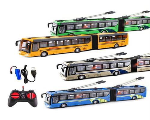 Asya Oyuncak Kumandalı Şarjlı Körüklü Otobüs JC-042