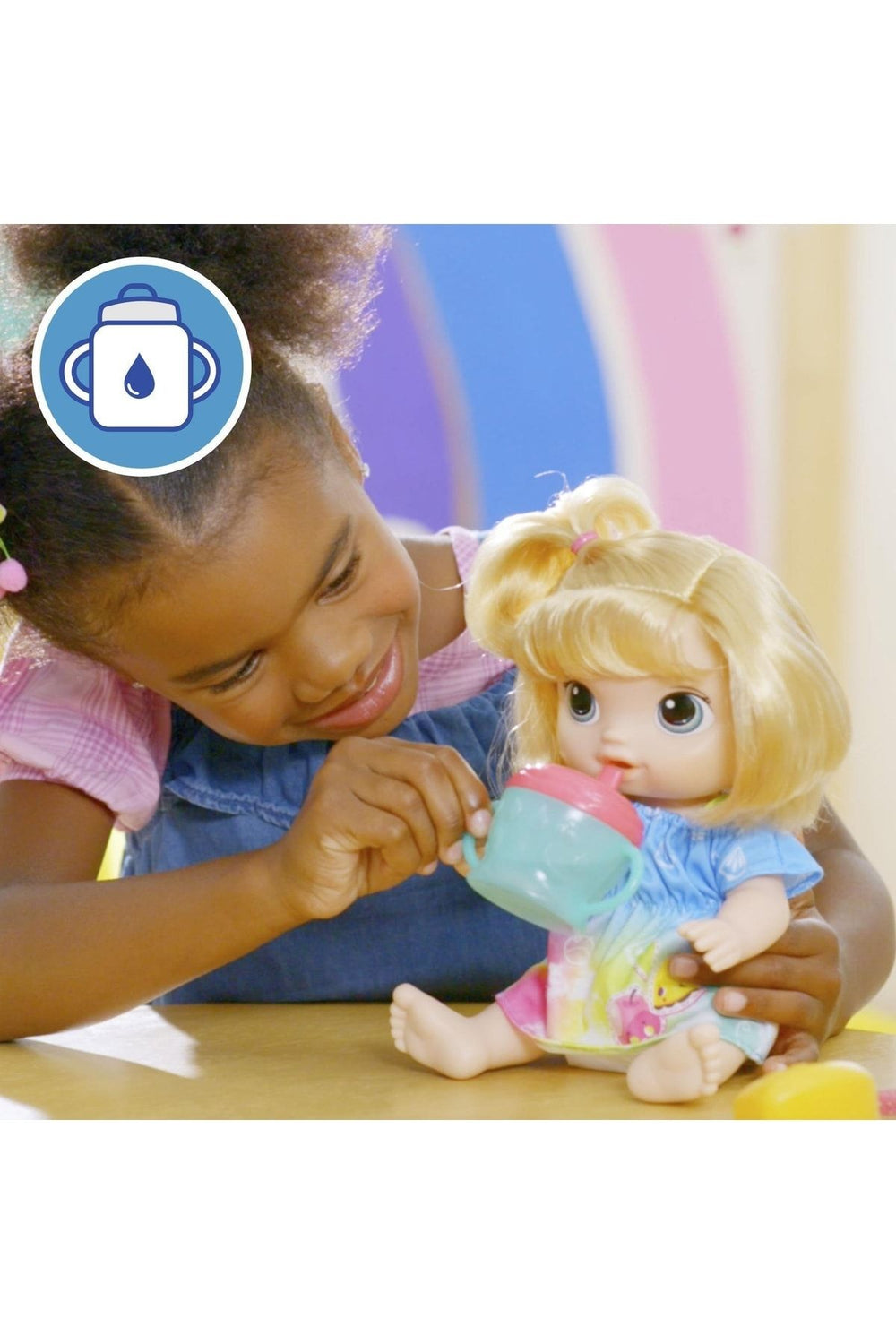 Baby Alive Bebeğimle Eğlenceli Yudumlar - Sarışın - F7356