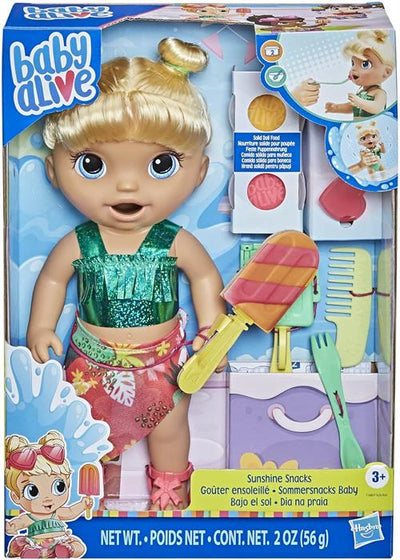 Baby Alive Bebeğimle Yaz Eğlencesi Sarışın F1680