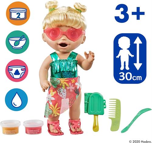 Baby Alive Bebeğimle Yaz Eğlencesi Sarışın F1680