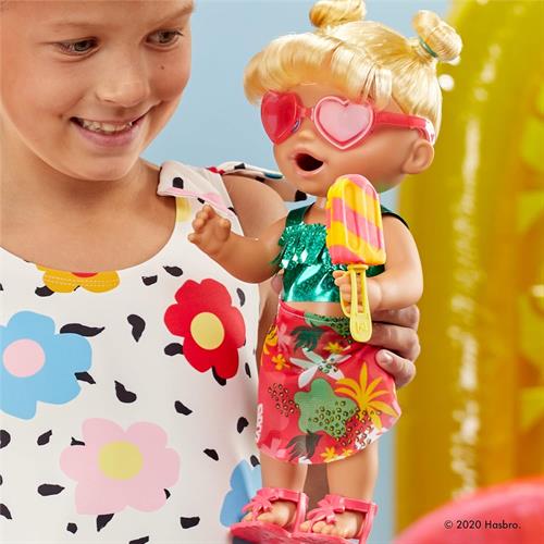 Baby Alive Bebeğimle Yaz Eğlencesi Sarışın F1680