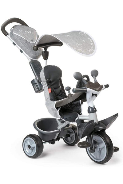 Smoby Baby Driver Comfort Gri 3'ü 1 Arada Çocuk Bisikleti