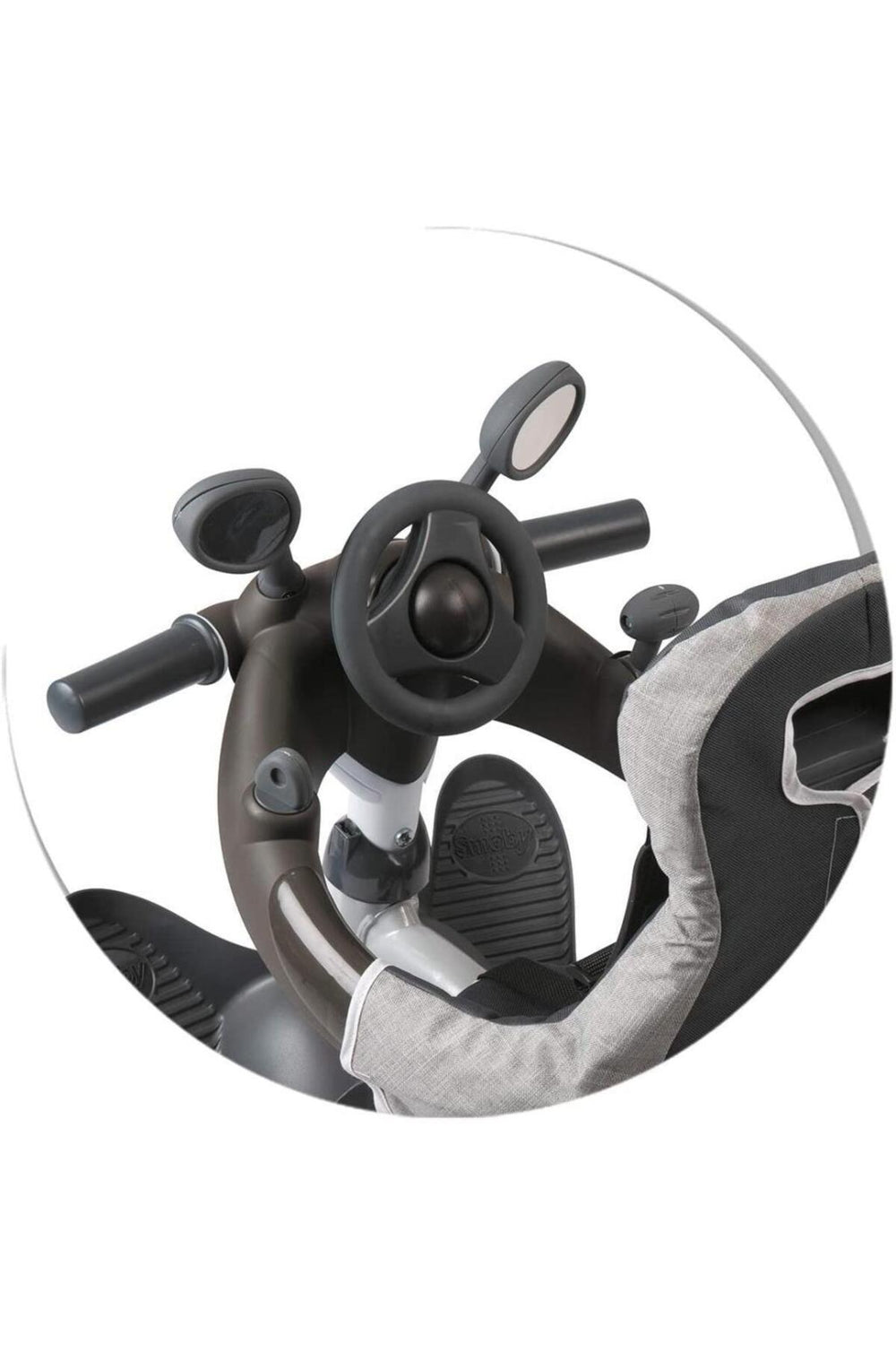 Smoby Baby Driver Comfort Gri 3'ü 1 Arada Çocuk Bisikleti