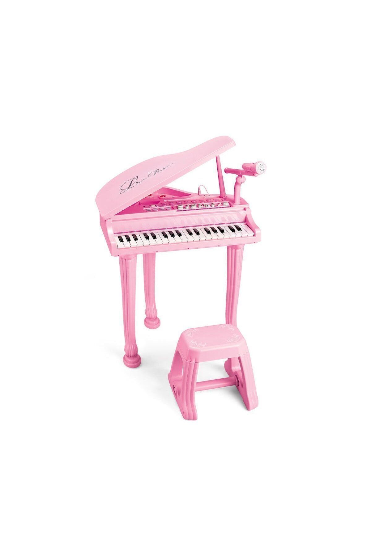 BAO-1403(0213)PINK 37 Tuşlu Büyük Pembe Piano Mp3 ve Mikrofonlu -Vardem