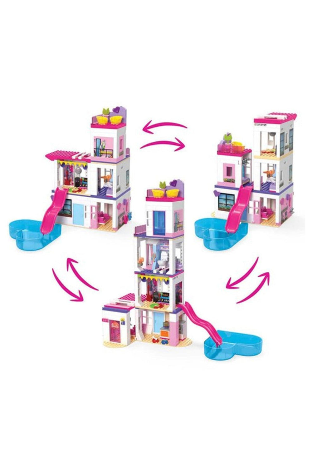 Barbie +6 Yaş Mega Color Reveal Rüya Evi Hhm01