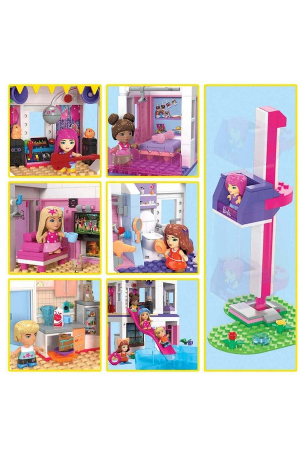 Barbie +6 Yaş Mega Color Reveal Rüya Evi Hhm01
