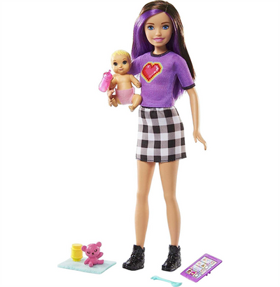 Barbie Bebek Bakıcısı Skipper Bebek Serisi GRP11
